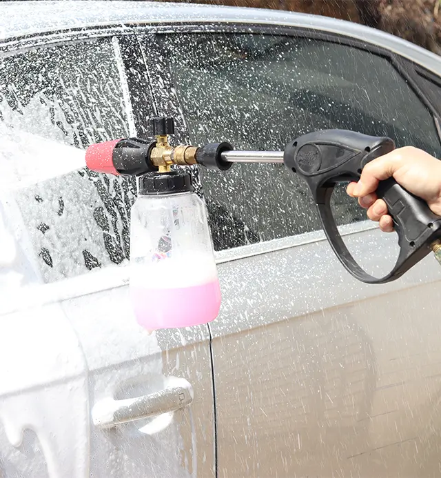 Come riparare una macchina per lavaggio delle auto con bassa pressione e output dell'acqua debole