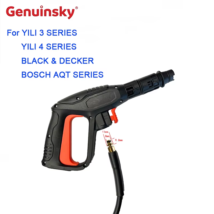 Pistola a spruzzo ad alta pressione per serie YILI 3/4, B e D e serie Bosch AQT