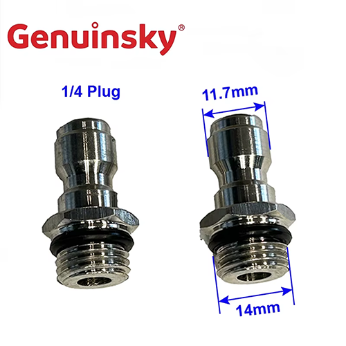 Tappo rapido in acciaio inossidabile 1/4 pollice