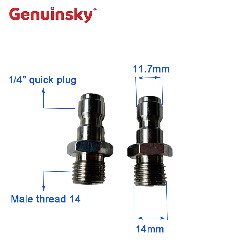 Tappi di rilascio rapido in acciaio inossidabile 1/4 pollice